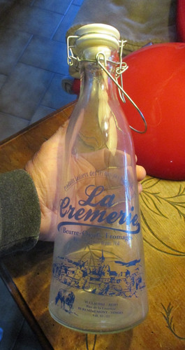 Bouteille lait verre la - verre,