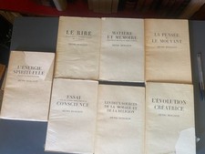 Henri Bergson: Œuvres complètes (7 volumes) - Albert Skira, vergé