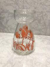 Vase ancien en verre motifs
