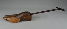 embauchoir ancien de chausseur à vis agrandisseur outil chaussures 1900