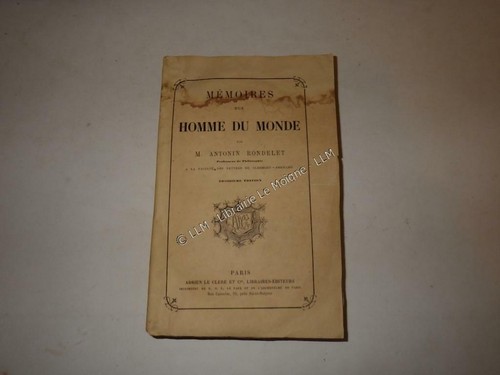 1861 memoires homme du - homme,