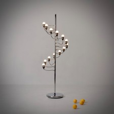 Gino Sarfatti Att. lampadaire, Arteluce ed., Italie, circa 1970