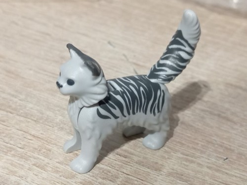 Playmobil figurine chat angora - chat,