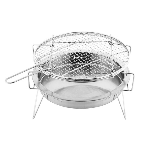 Grille inox barbecue portable - grille,