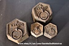 4 poids hexagonaux pour