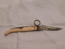 vintage couteau corse PLIANT à PALME ancien KNIFE MESSER