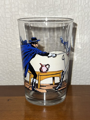 Verre moutarde amora zorro - verre,