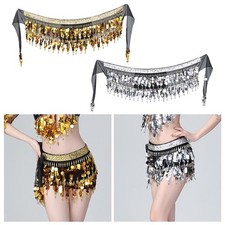 Inde Costume Taille Chaîne Ceinture Danse Du Ventre Jupe Hanche Wrap Écharpe