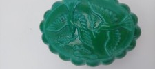boite a bijou en verre malachite style heinrich hoffman ou schlevogt st art deco