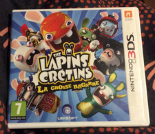 The Lapins Crétins La Grosse Bagarre - Jeu Nintendo 3DS  - Sans notice