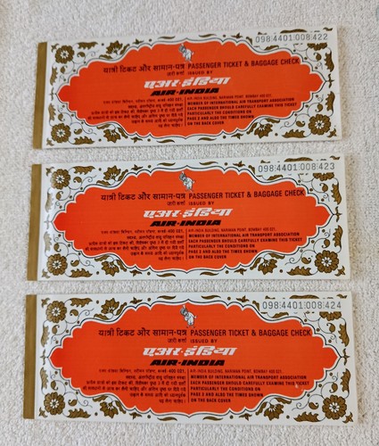 Billets avion air india - billets,