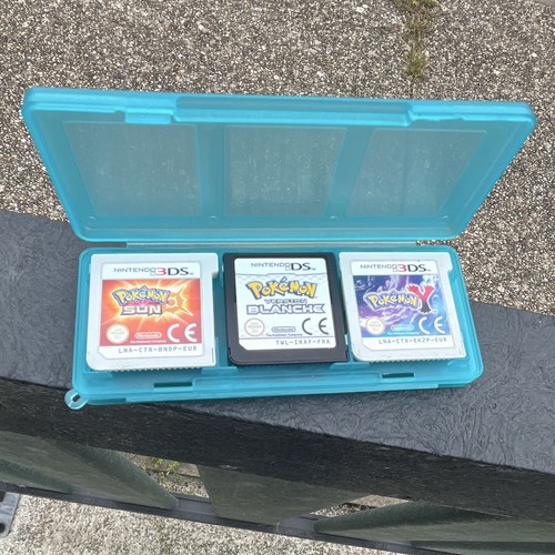 Nintendo lot jeux - 3, pokémon