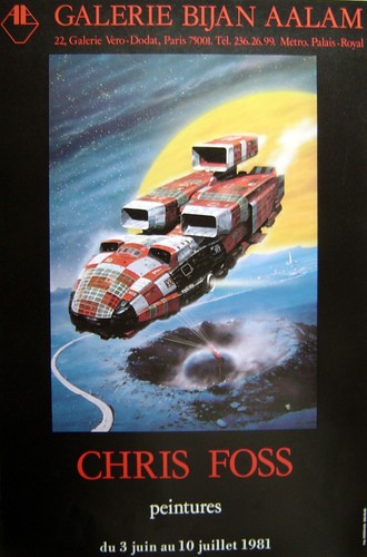 Chris foss affiche originale - foss-,