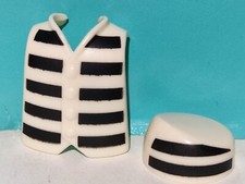 PLAYMOBIL GILET CHAPEAU PRISON
