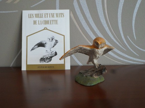 Chouette bois moule franklin - chouette,
