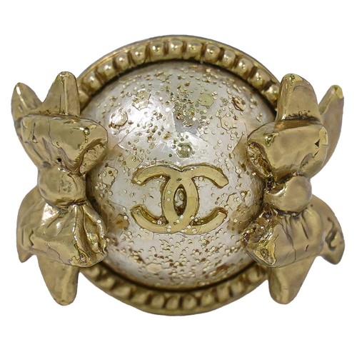 Bague chanel bow faux - chanel,
