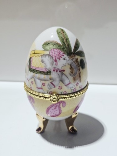 œuf porcelaine décoratif - porcelaine,