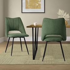 2x Chaise de cuisine pieds en