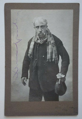 Lucien guitry signé dédicace - lucien,