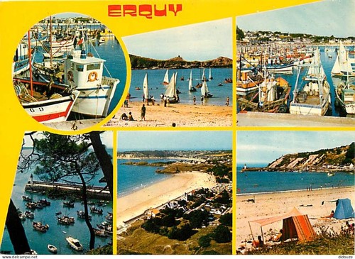 Carte postale erquy - -,