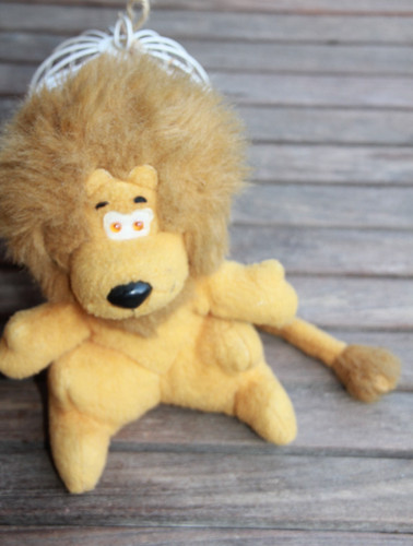 Peluche ajena mascotte - mascotte, lion