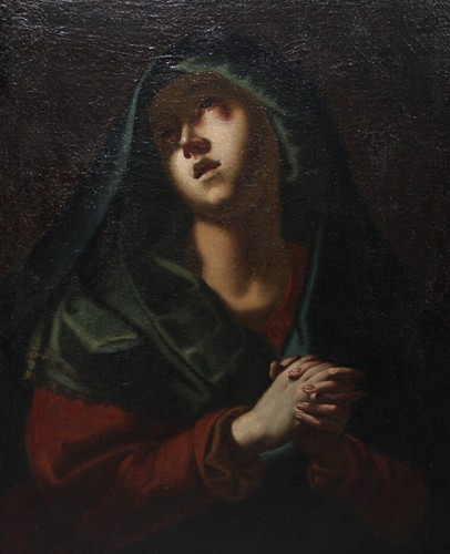 Vierge prière tableau - vierge, prière,
