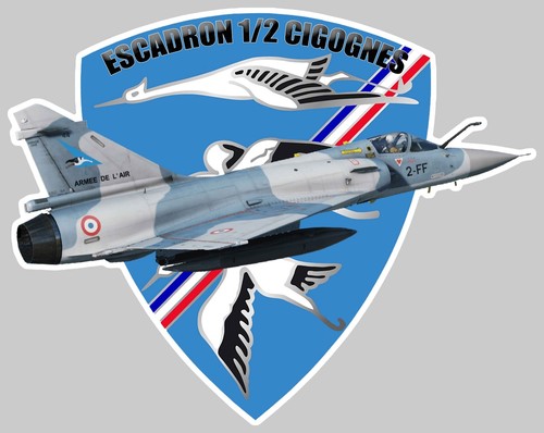 Autocollant mirage 2000 - autocollant, ec
