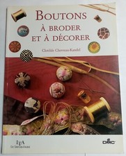 Livre boutons broder et - :, à