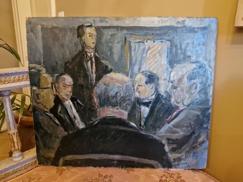 Peinture ancienne huile - peinture, ancienne,