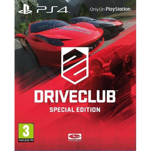 Jeu ps4 driveclub edition - jeu,
