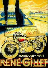 Moto- René Gillet - Montrouge