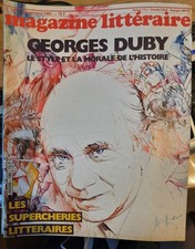 MAGAZINE LITTÉRAIRE N° 189 de 1982 DOSSIER : DUBY STYLE ET MORALE DE L HISTOIRE