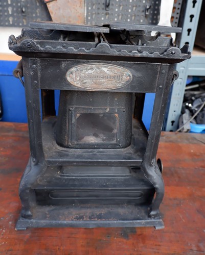Flamme bleue poele - bleue,