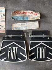 Paire de bavettes d'ailes avant paraspruzzi fiat 125