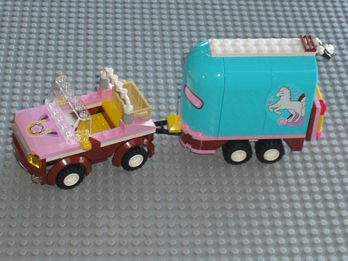 Voiture remorque pour - +, cheval
