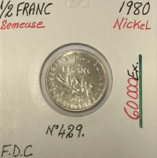 1/2 FRANC SEMEUSE - 1980 -