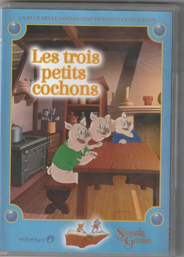 Les trois petits cochons dvd - cochons,