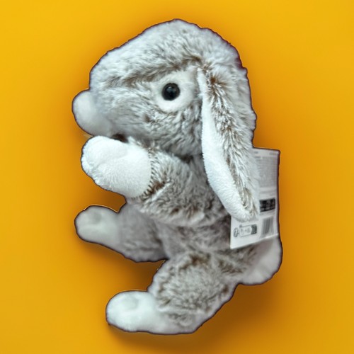 Doudou peluche lapin beige - peluche,