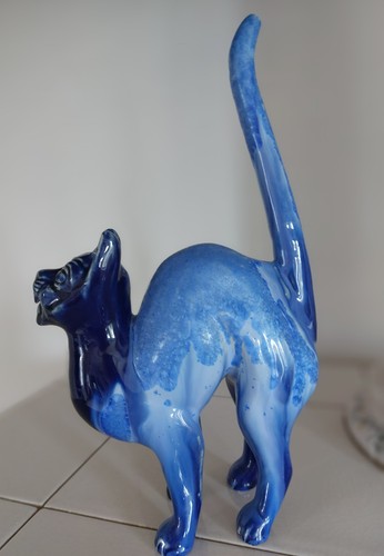 Rare chat gres desvres - chat, en