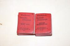 2 dictionnaires miniatures