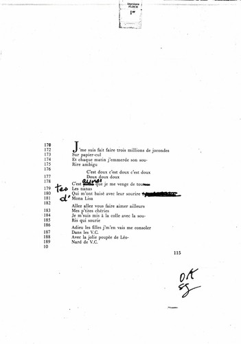 Serge gainsbourg notes - serge,