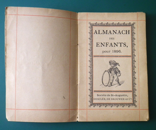 Almanach des enfants pour - , 1896