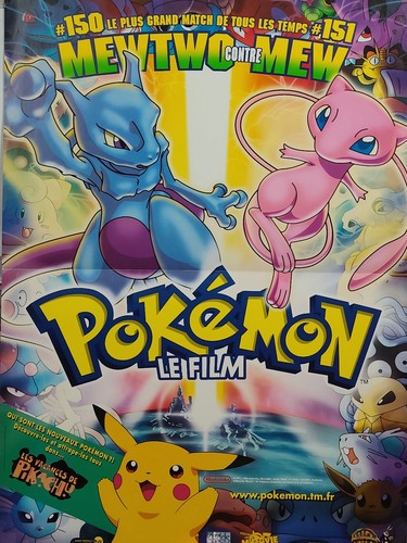 Pokemon film affiche de - pokemon,
