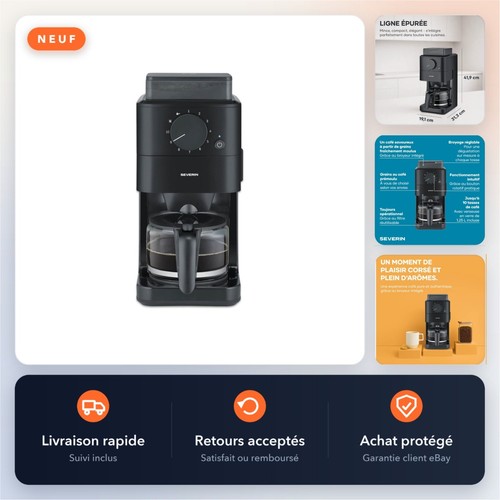 Severin 9215 cafetière - severin,