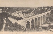 CPA/ DÉP22/DINAN VUE GÉNÉRALE DU VIADUC ET DE LA RANCE 