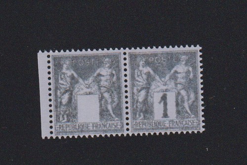 Timbre france variété repro - france,