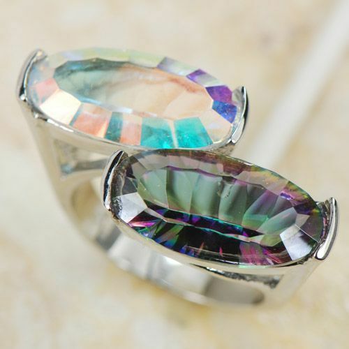 Belle bague argent topaze - belle,
