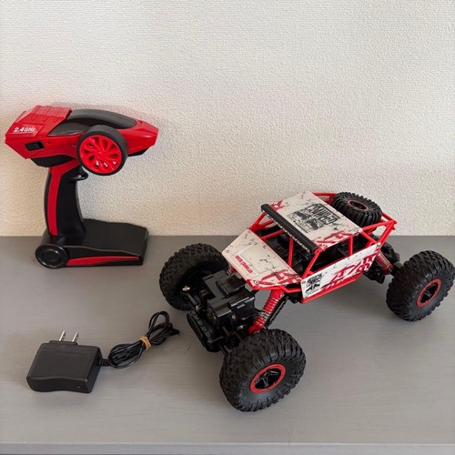 Rock crawler buggy 4wd red - rock,