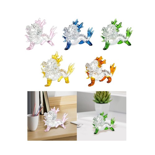 Figurine dragon verre - de,