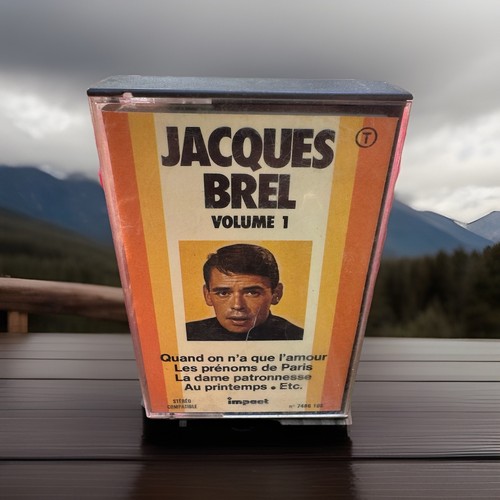 Cassette audio jacques brel - audio,